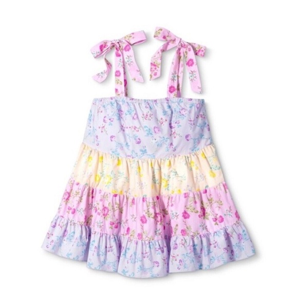 Love Shack Fancy target Jeanne Tiered Dress - Picture 2 of 3